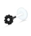 Lily Flower Shaped Labrets Push-in LA-1037